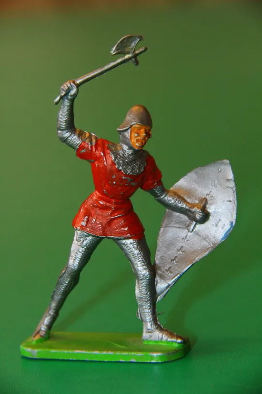 ЛИЦАР НОРМАН З СОКИРОЮ рыцарь COMANSI JECSAN 65-70мм ІСПАНІЯ Ціна