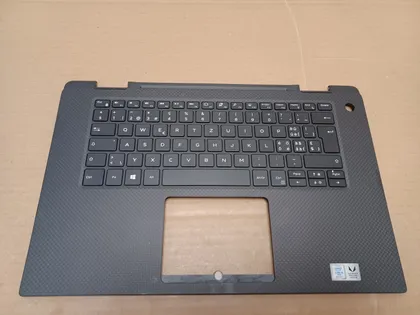 фото, номер1055-3 Кришка панель палмрест 08NYCG AQ247000111 клавіатура робоча для Dell XPS 15 9575 2in1 топкейс Верхня панель палмрест cover-C оригінал