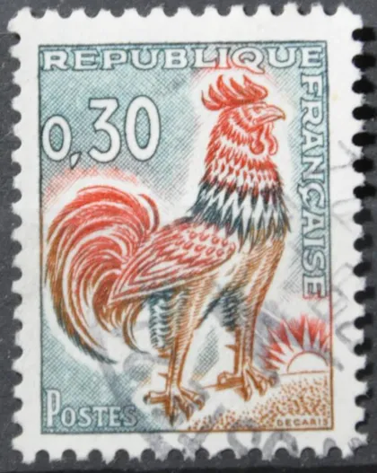 фото, Франция Галльский петух 1962