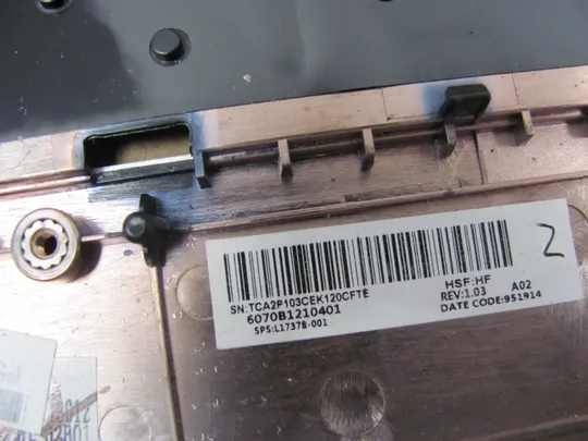 829-31 Кришка панель палмрест  6070B1210401 для HP ELITEBOOK  840 G5  850 G5 оригінал Інструкція