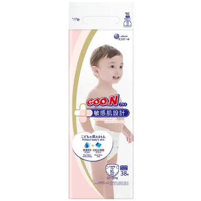 Подгузники GOO.N Plus для детей 12-20 кг размер XL 38 шт (21000630) Ціна