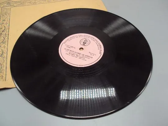 Пластинка Песня о старом друге и Если вам ночью не спится Клавдия Шульженко 25 см №15336МЯ Характеристики