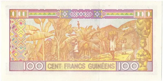 Купити 100 франків 2012 року UNC Ґвінея [ММ]