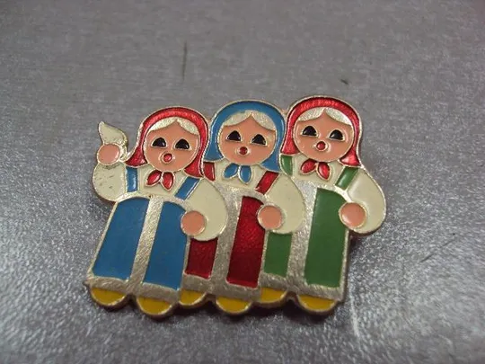 Купити знак русский хоровод девочки контурный №4240