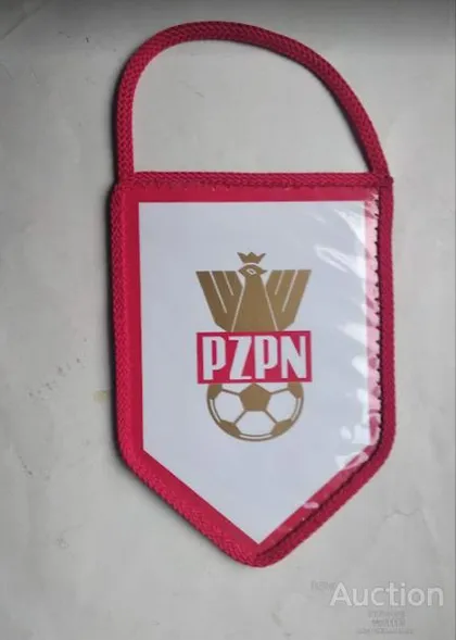 фото, Официальный вымпел федерации футбола Польши