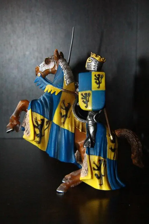 рыцарь на коне с мечем SCHLEICH 90-100мм ФРГ Ціна