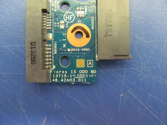 номер0096-7 Перехідник адаптер для HDD SSD 48.4ZA03.011 для HP PROBOOK 450 G0 шлейф SSD Шлейф жесткого диска SSD HDD для ноутбука Кабель шлейф  оригінал З аукціону