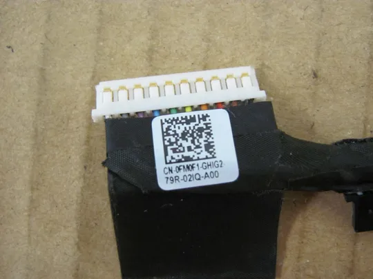 Купити номер0115-35 Кабель підключення АКБ 0FM0F1 DC02002WT00 для Dell Inspiron 15 5570 5575 Latitude 3590 оригінал