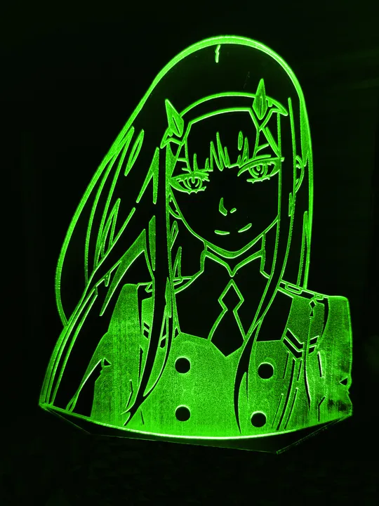 Акриловий світильник-нічник Зеро Ту 4 зелений tty-n000878 Ціна