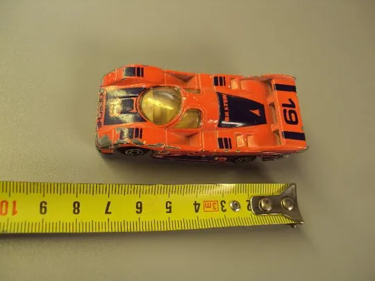 Купити машинка формула Porsche 19 bilstein M.C. TOY размер 7,5 х 2,5 см №10842