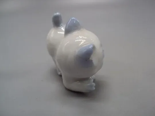 Фигура фарфор статуэтка котенок миниатюра котик Германия кот высота 4,7 см под реставрацию №13720 З аукціону