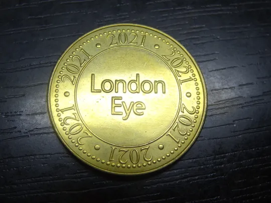 Купити Сувенірна медаль London Eye 2021