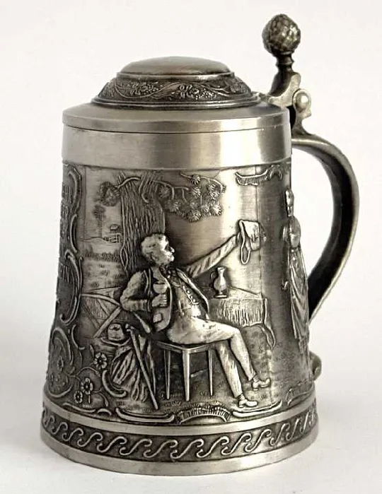 Купити Олов&#039;яний пивний кухоль Lindenwirtin 800 мл ReinZinn Німеччина