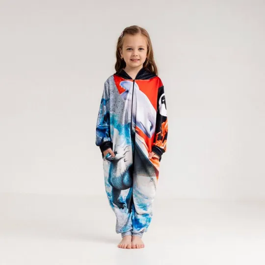 Кигуруми для детей до 3 лет 3D Фурия 3878_0_104 16992 104 см Ціна