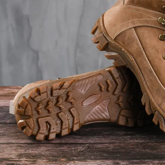 Ботинки военные тактические ВСУ (ЗСУ) 7524 45 р 29,5 см коричневые З аукціону