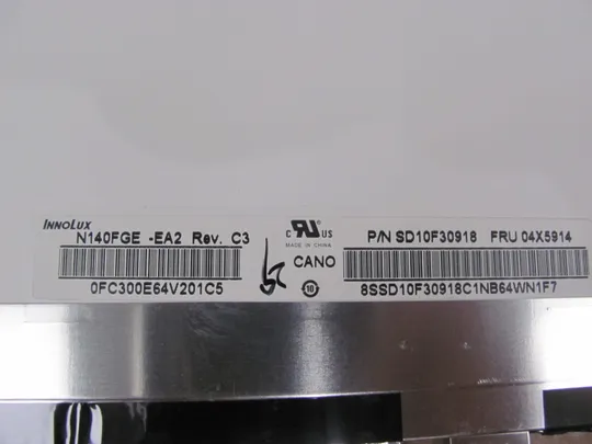 МР14-6 матриця N140FGE-EA2  14.0"  WXGA++ eDP 30 pin 	LCM , a-Si TFT-LCD  Slim Де купити