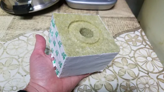 Кубік посадковий з мінеральної агровати 10*10*6,5см Pargro гідропоніка Інтернет-аукціон