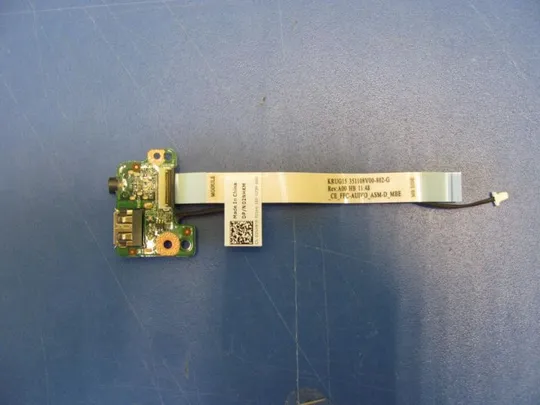 №7-11 Аудіо розєм та USB порт для Dell Latitude E5520 оригінал Ціна