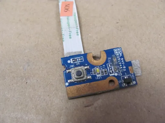 654-10 плата кнопки вкл 3EAX8PB0000 для HP G72 G72-130EG G72-120EG, G72-150EF оригінал З аукціону