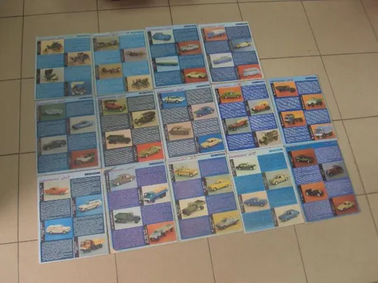 журнал моделист конструктор 1989-1991 модели автомобилей 1:43 лот 14 шт  №10884 З аукціону