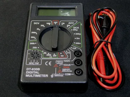 фото, Мультиметр DT-830B