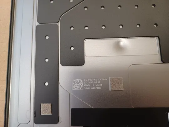 номер1052-4 кришка матриці 099FHG AM3RI000102 для  Dell Precision 5570 M5570 Кришка дисплея Тильна кришка Корпус матриці Верхня кришка matrix cover Top Case LCD Cover Rear Lid Back Cover Housing Cabinet оригінал в Україні