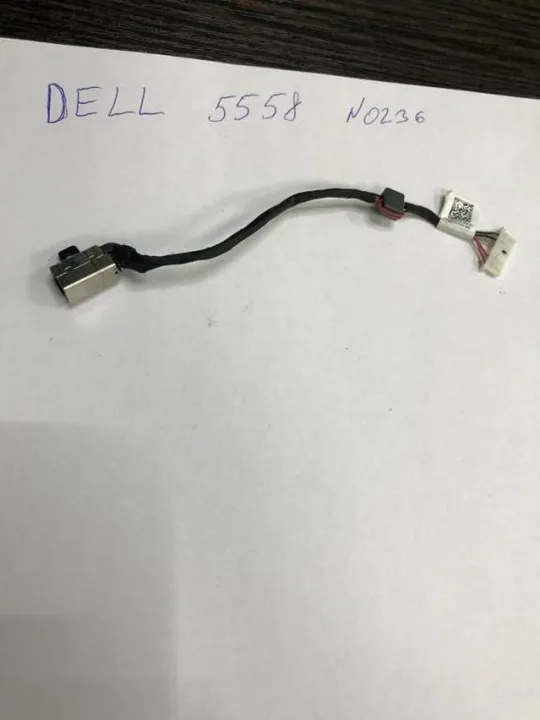 N0236 Dell 5558 Розйом живлення +шлейф Ціна