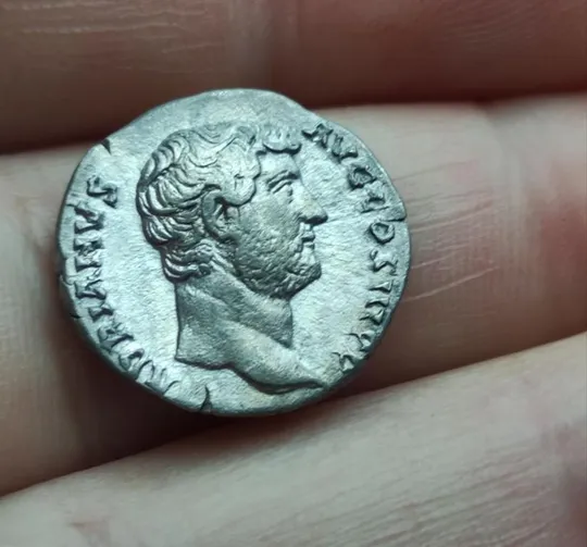 Купити Виктория богиня Победы, денарий,серебряная монета древнего Рима, император Адриан df446