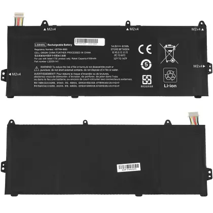 фото, Батарея для ноутбука HP LG04XL (Pavilion 15-CS) 14.8V 4100mAh 60.6Wh Black