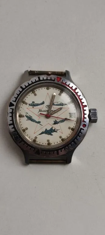 Часы командирские &quot;Эволюция боевых самолётов&quot; kt774 Ціна