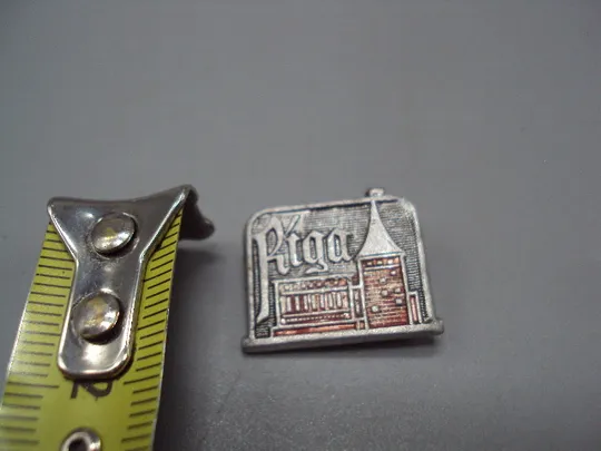 Знак Riga Прибалтика Рига замок крепость башня архитектура Латвия №16988 Ціна