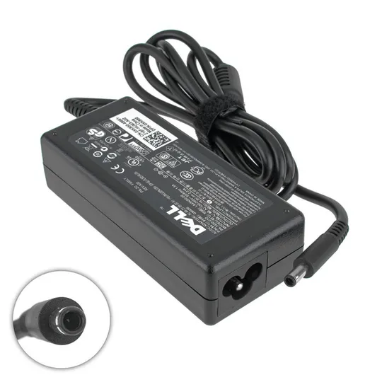 Купити Блок живлення для ноутбука DELL 19.5V, 2.315A, 45W, 4.5*3.0-PIN, 3hole, Black (для DELL XPS 12 13 Ultrabook) (без кабеля!)