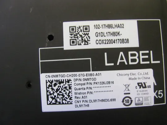 номер0987-5 клавіатура Keyboard  з підсвіткою 0NMTGD 0J8X9R  для Dell Precision 7510 7520 7530 7540 M7540 7730 7740 оригінал Інтернет-аукціон