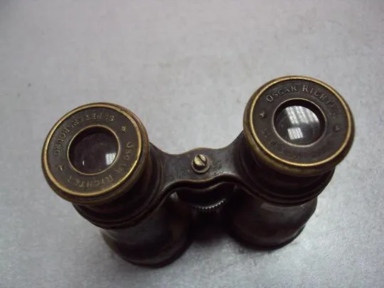 Бинокль Oscar Richter St-Petersbourg Санкт-Петербург 10,5 х 10,5 см, диаметр 5 см (№1255) З аукціону