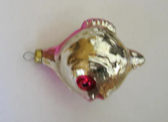 ЗОЛОТА РИБКА - ЗОЛОТАЯ РЫБКА = ЯЛИНКОВА ІГРАШКА - ЕЛОЧНАЯ ИГРУШКА = СРСР - СССР Продаж