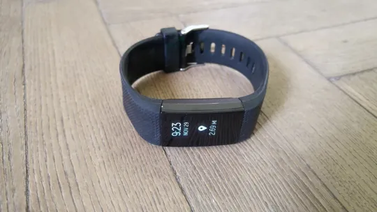 Фитнес-браслет Fitbit Charge 2 Fitness Activity Tracker Large Black Де купити