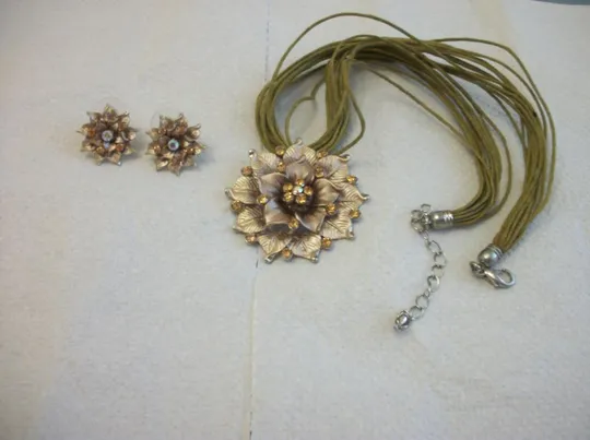 Кулон  Подвеска и 2-Два Клипсы Ціна