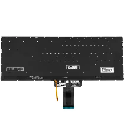 фото, Клавіатура для ноутбука ASUS (X421 series) ukr, gray, без фрейма, підсвічування клавіш (ОРИГИНАЛ)