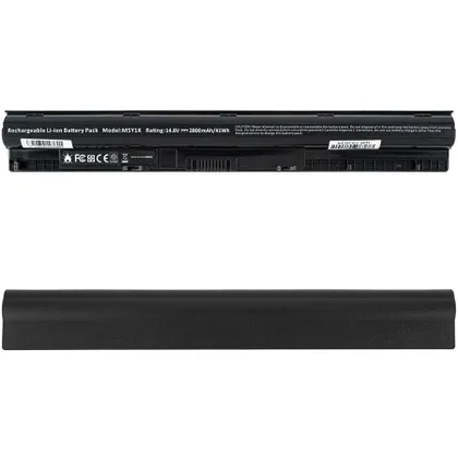 фото, Батарея для ноутбука Dell M5Y1K (Inspiron: 3451, 3551, Vostro 3458, 3558 series) 14.8V 2800mAh Black (LG/ Samsung/ Sanyo)