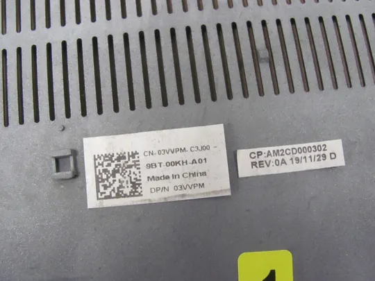 763-10 Кришка дно піддон корпуса 03VVPM AM2CD000302 для Dell Latitude 7400 2 in 1 оригінал Характеристики