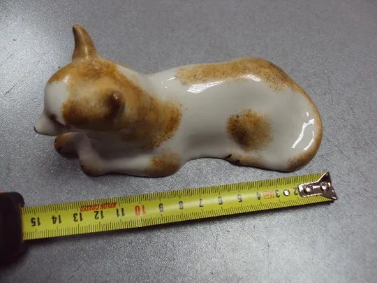 Фигура фарфор полонное зхк собака собачка щенок дружок №10335 Продаж