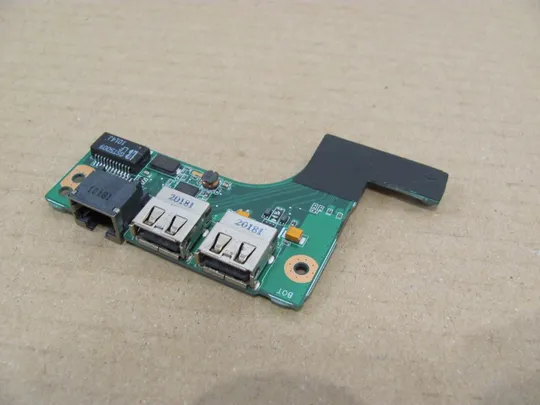 номер0531-19 плата USB LAN 60.NZXLA1000.B02 60-N1RLA1000 для Asus N73 N73S N73J N73JN RJ45 оригінал Ціна