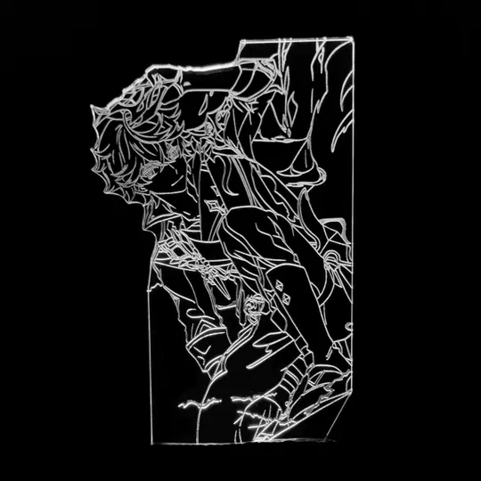 Акриловий світильник-нічник Чайльд Тарталья 2 білий tty-n001308 Ціна