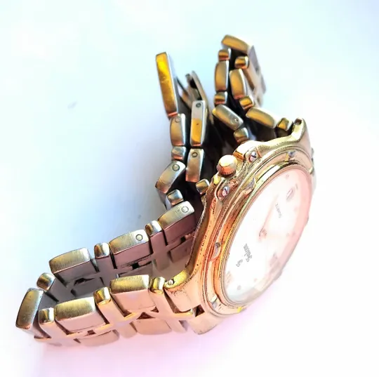 ☝️Часы 'Falcon' в позолоте на корпусе 'Swiss' рабочие! Характеристики