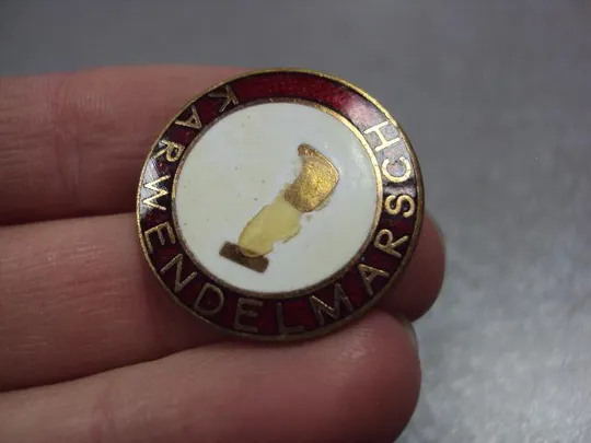 знак фрачник Karwendelmarsch карвендельмарш забег в горах №2731 З аукціону