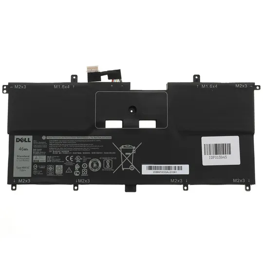 Оригінальна батарея для ноутбука DELL NNF1C (XPS 13 9365, P71G) 7.6V 5940mAh 46Wh Black (HMPFH) З аукціону