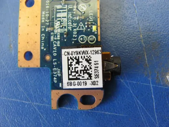 №60-10 плата audio 0Y9KWX LS-E374P для DELL LATITUDE 3180 оригінал З аукціону