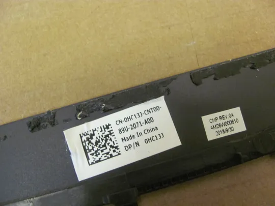 номер0916-18 рамка матриці matrix frame Окантовка дисплея Рамка екрана Корпус рамка матриці 0HC13J AM26W000610 для Dell XPS 15 9570 Precision 5530 M5530 оригінал Де купити