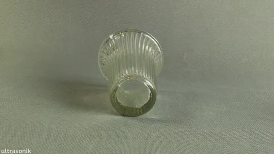 Ваза для квітів міні старе радянське прозоре скло Вживане Інтернет-аукціон