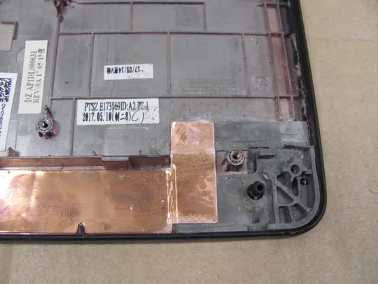 592-7  Кришка панель палмрест тачпад 0Y4WD7 AP1DL000631 для Dell Latitude E7470  оригінал Характеристики